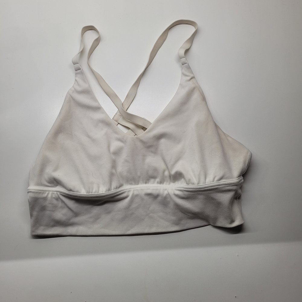 Aerie Cream Cross-Back Bralette